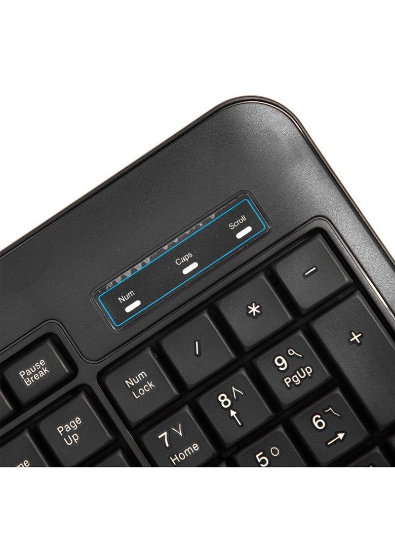 2B Business Wired Multimedia Keyboard 2m Shilded Cable KB665 - Black - Image 5